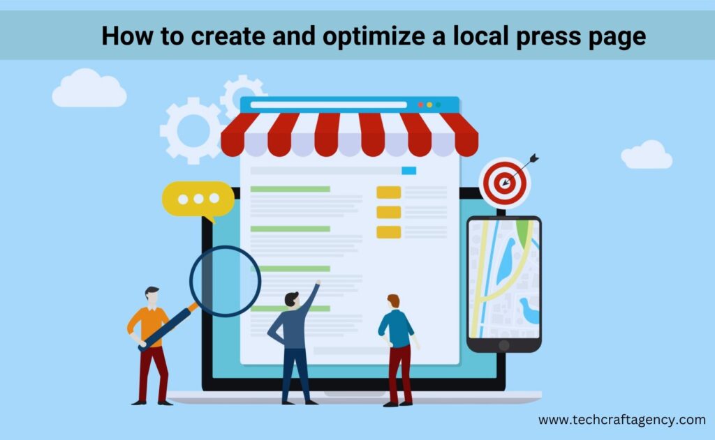 How to Create And Optimize a Local Press Page