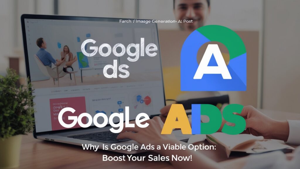 Why Is Google Ads A Viable Option: Boost Your Sales Now!